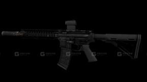 丹尼尔防御马克18 SOG-DD MK18 SOG 3D model