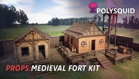 【UE】模块化中世纪木制建筑  Modular Medieval Wooden Structures