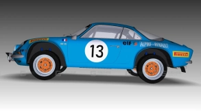 1970年阿尔派A110 - 1970 Alpine A110 3D model-27