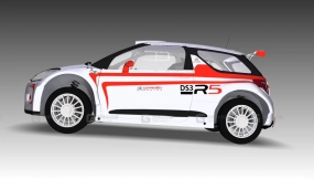 2017年雪铁龙DS3 R5 - 2017 Citroen DS3 R5 3D model-13
