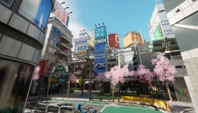 【UE】东京风格化环境  Tokyo Stylized Environment