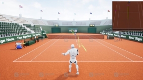 【UE】网球场带比赛蓝图 French Open & Blueprint