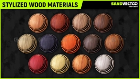 52个风格化智能材质 Stylized Smart Material Collection