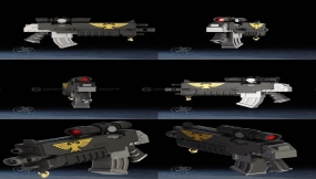 【3D打印】爆弹步枪星际战士