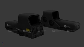 全息光学瞄准镜 3D模型-42 Optic Holosight 3D model-42
