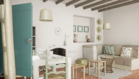 【UE】地中海乡村风格室内设计  Mediterranean Rustic Interior