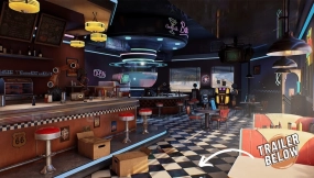 【UE】餐厅（美式餐厅、咖啡馆、小餐馆、复古餐吧、厨房、餐馆）  Restaurant (American Restaurant, Cafe, Diner, Retro Diner, Kitchen, Restaurant)