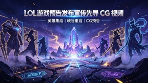 LOL游戏预告发布宣传先导CG视频20G