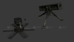 AA地雷 AA mine 3D model-30