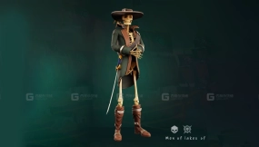 风格化男性角色  Stylized Man Character