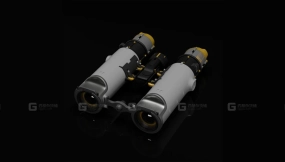 科幻未来望远镜模型 Sci-Fi Future Telescope Model