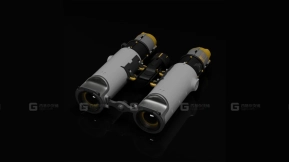 科幻未来望远镜模型 Sci-Fi Future Telescope Model