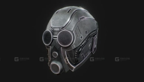 科幻头盔02 Scifi helmet 02