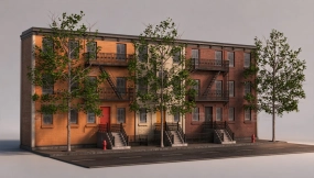 褐石住宅群 Brownstone Houses