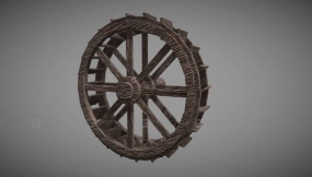 中世纪水车 Medieval Water Wheel