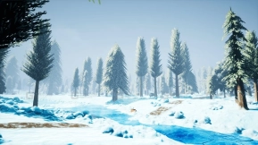 【UE】风格化雪景环境  Stylized Snowy Environment