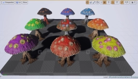 【UE】蘑菇怪物包 PBR  Mushroom Monster Pack PBR