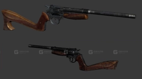 左轮手枪 - Revolver 3D model-1