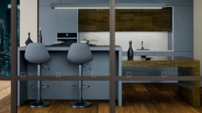 现代厨房场景-Scene Modern Kitchen