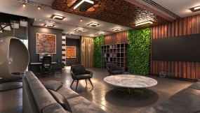地下室起居室 Basement Living Room
