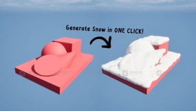 【UE5.3-5.5】Snow Generator 雪生成器
