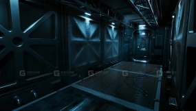 【UE】模块化科幻工程师走廊  Modular SciFi  Engineer Hallways