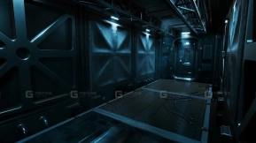 【UE】模块化科幻工程师走廊  Modular SciFi  Engineer Hallways