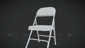 HSG 折叠椅 PBR游戏就绪 HSG - Folding Chair - PBR Game Ready