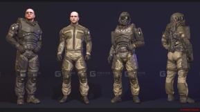 【UE】未来战士包  Futuristic Soldiers Pack