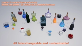 【UE】液体材质特效包