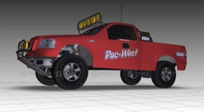 越野车（全尺寸卡车） - Buggy (Fullsize Truck) 3D model-28