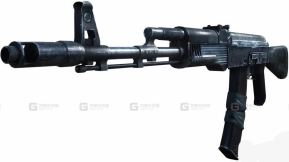 AK-74M突击步枪-AK-74M 3D model