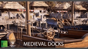 【UE】中世纪船坞码头 Medieval Docks