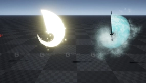 【UE】剑刃特效套装  Sword Trail Fx Set