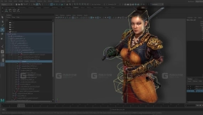 Maya中的角色绑定用于游戏制作  Character Rigging in Maya for Game Production