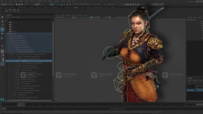 Maya中的角色绑定用于游戏制作  Character Rigging in Maya for Game Production