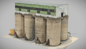 大型混凝土筒仓群 Massive concrete silos