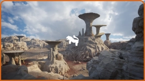 【UE】沙漠星球环境  Desert Planet Environment