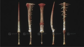 骨刃套件 Bone blade pack