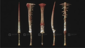 骨刃套件 Bone blade pack