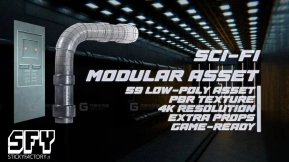 科幻模块化资产包Sci-Fi Modular Asset Pack