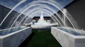 【UE】喷泉  Water Fountain
