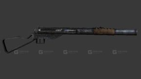 STEN冲锋枪3D模型-22 - STEN 3D model-22