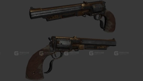 手炮 - Hand Cannon 3D model-49