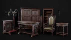 【UE】永恒哥特式家具  Timeless Gothic Furniture