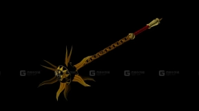 金流星锤 3D模型-9 - Golden Morning Star 3D model-9