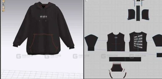 中性连帽衫休闲卫衣