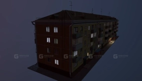 苏联建筑 (赫鲁晓夫楼) Soviet building (хрущёвка)