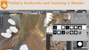 Blender三维油画风格渲染教程 Revitalize Paintings in 3D with Blender