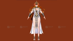 二次元角色模型blender角色模型5 Anime Character Model Blender Character Model 5